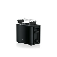 Buy Braun PurEase HT3010 BK Toaster - Sleek Black Design for Perfectly Toasted Bread Every Time!